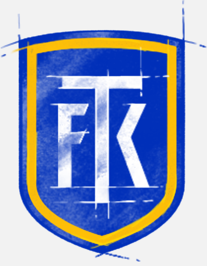 skica loga FK Teplice